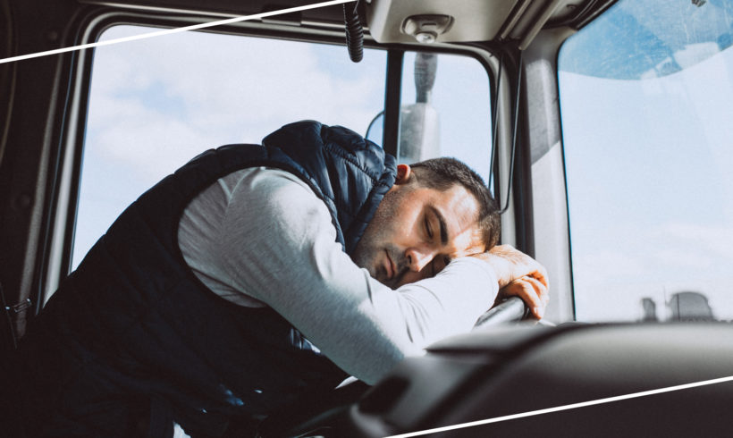 Apnee ostruttive del sonno: ne soffre il 50% dei camionisti